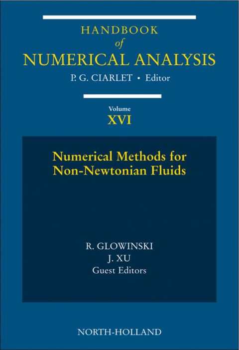 Cover image for book Numerical Methods for Non-Newtonian Fluids: Special Volume
