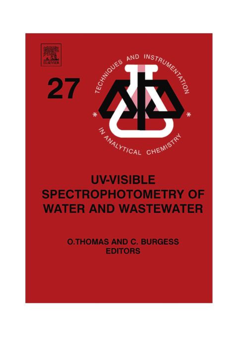[1825 days] UV-visible Spectrophotometry of Water and Wastewater