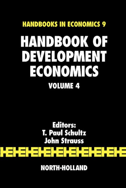Cover image for book Handbook of Development Economics