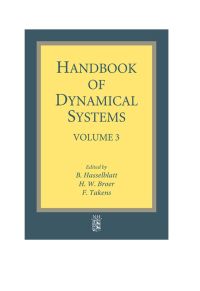 صورة الغلاف: Handbook of Dynamical Systems: Volume 3 9780444531414