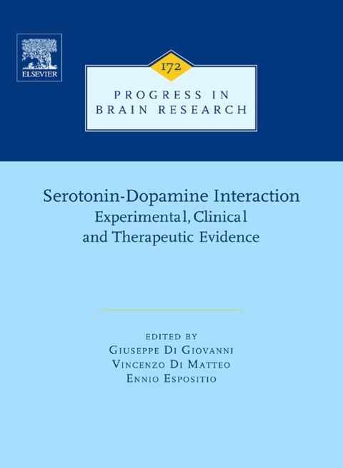 Cover image for book Serotonin-Dopamine Interaction: Experimental Evidence and Therapeutic Relevance: Experimental Evidence and Therapeutic Relevance