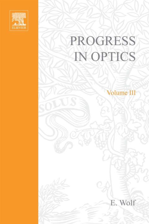 [1825 days] Progress in Optics Volume 3