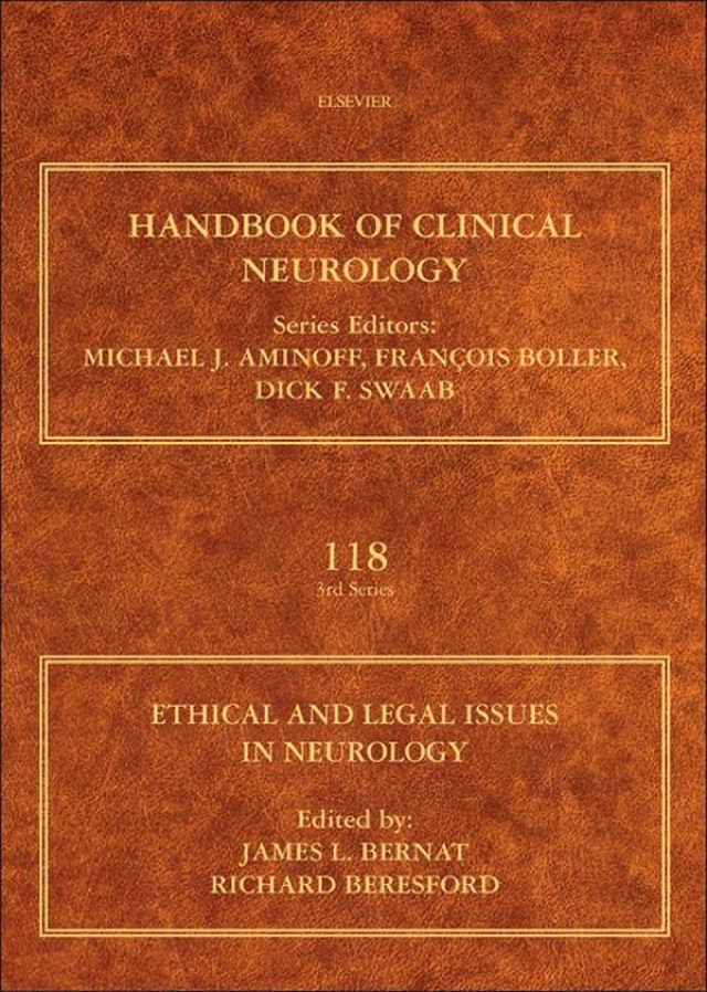 Ethical and Legal Issues in Neurology E-Book: Handbook of Clinical Neurology Series (edited by Aminoff, Boller and Swaab)