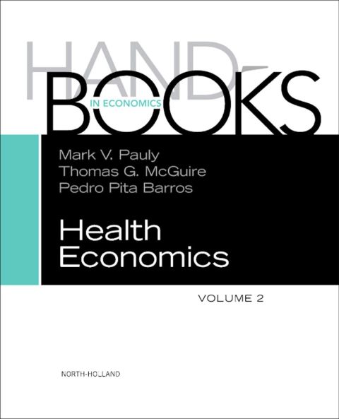 Cover image for book Handbook of Health Economics