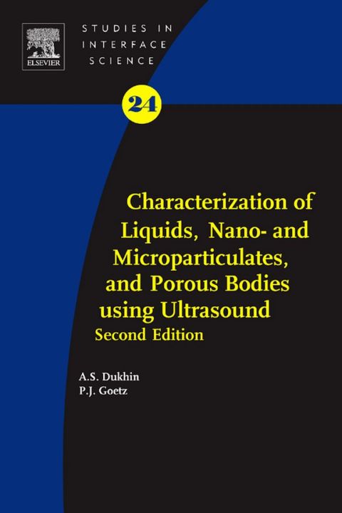 Cover image for book Characterization of Liquids, Nano- and Microparticulates, and Porous Bodies using Ultrasound