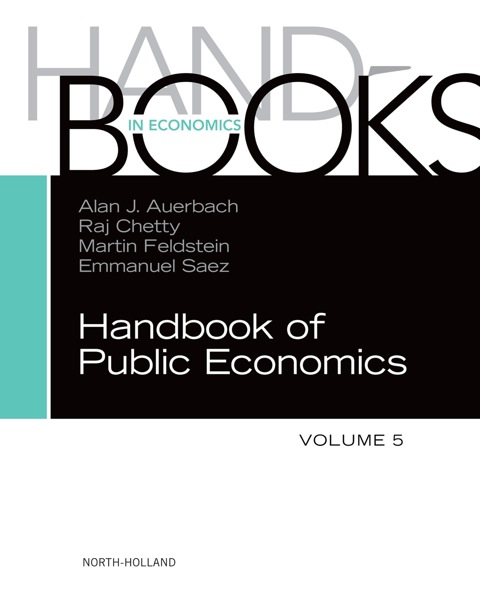 Cover image for book Handbook of Public Economics, Vol. 5