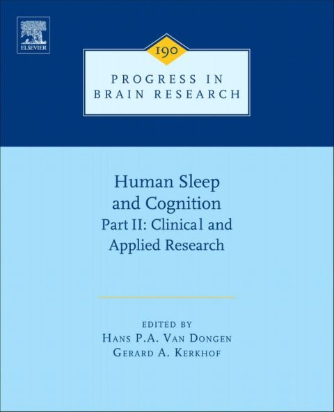 Cover image for book Human Sleep and Cognition, Part II: Clinical and Applied Research