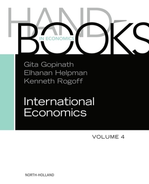 Cover image for book Handbook of International Economics
