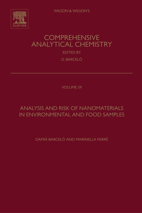 Cover image for book Analysis and Risk of Nanomaterials in Environmental and Food Samples
