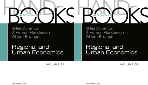 Cover image for book Handbook of Regional and Urban Economics SET