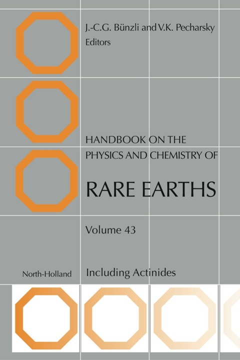 Cover image for book Handbook on the Physics and Chemistry of Rare Earths: Including Actinides