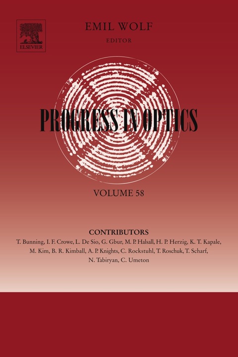 Cover image for book Progress in Optics