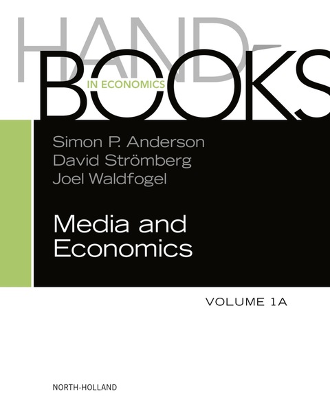 Cover image for book Handbook of Media Economics, vol 1A