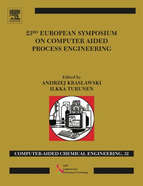 Cover image for book 23rd European Symposium on Computer Aided Process Engineering