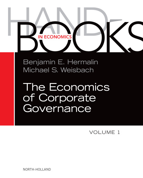 Cover image for book The Handbook of the Economics of Corporate Governance