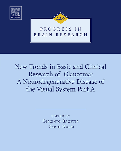 Cover image for book New Trends in Basic and Clinical Research of Glaucoma: A Neurodegenerative Disease of the Visual System Part A