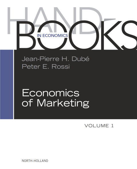 Cover image for book Handbook of the Economics of Marketing