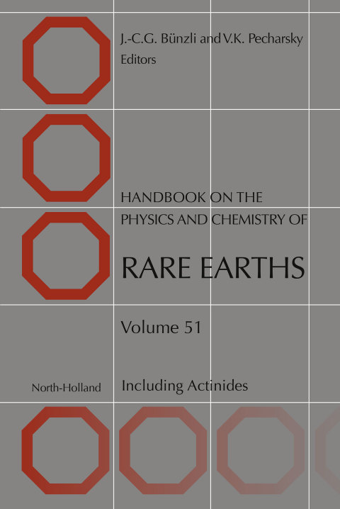 Cover image for book Handbook on the Physics and Chemistry of Rare Earths