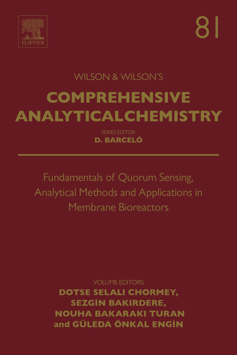 Cover image for book Fundamentals of Quorum Sensing, Analytical Methods and Applications in Membrane Bioreactors