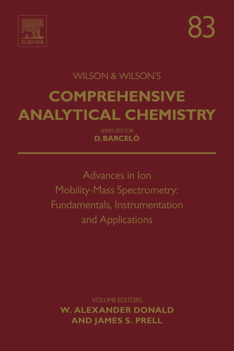 Cover image for book Advances in Ion Mobility-Mass Spectrometry: Fundamentals, Instrumentation and Applications