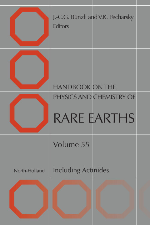 Cover image for book Handbook on the Physics and Chemistry of Rare Earths