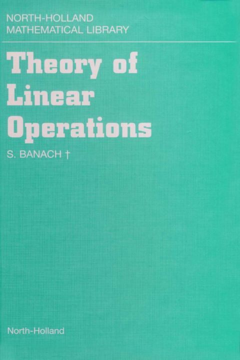 Cover image for book Theory of Linear Operations