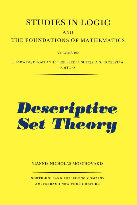 Cover image for book Descriptive Set Theory