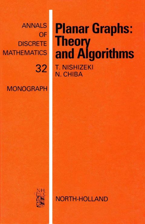 Cover image for book Planar Graphs: Theory and Algorithms
