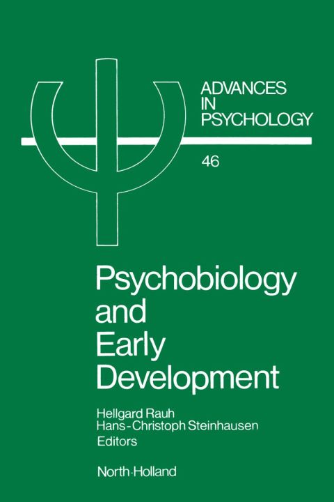 Cover image for book Psychobiology and Early Development