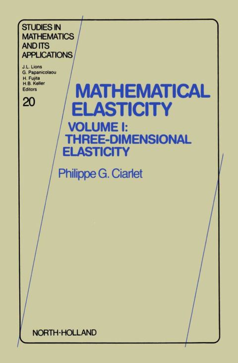Cover image for book Three-Dimensional Elasticity