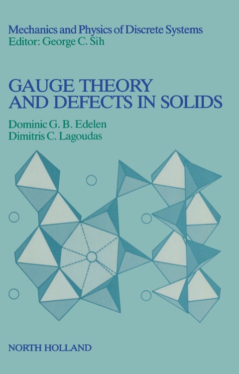 Cover image for book Gauge Theory and Defects in Solids