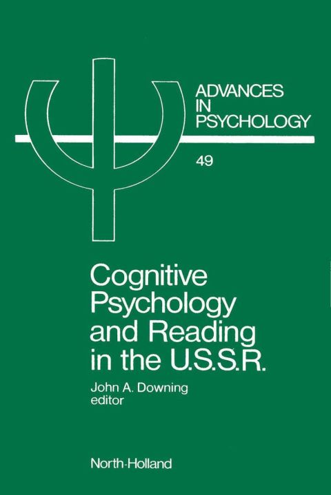 Cover image for book Cognitive Psychology and Reading in the USSR