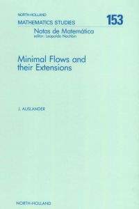 Cover image: Minimal Flows and Their Extensions 9780444704535