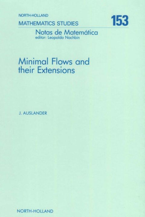 Cover image for book Minimal Flows and Their Extensions