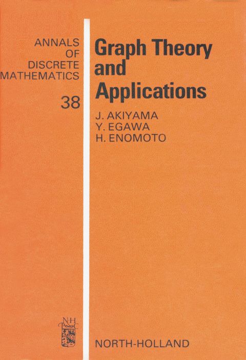 Cover image for book Graph Theory and Applications