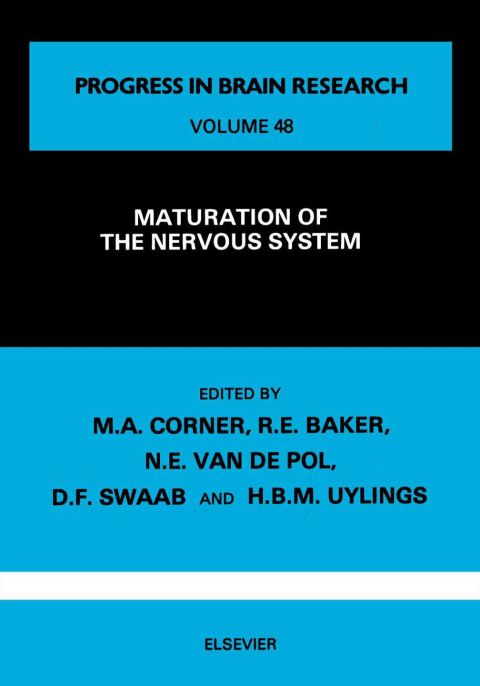 Cover image for book Maturation of the Nervous System
