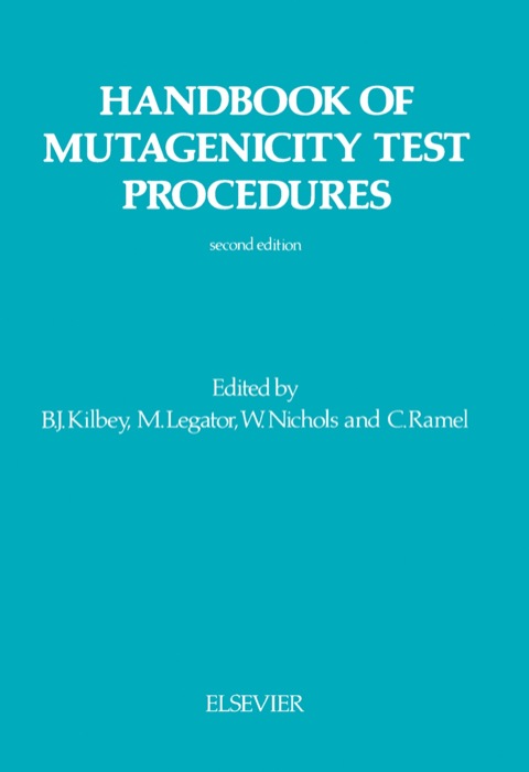 Cover image for book Handbook of Mutagenicity Test Procedures