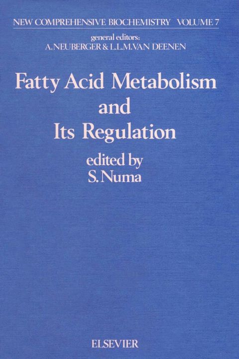 Cover image for book Fatty acid metabolism and its regulation