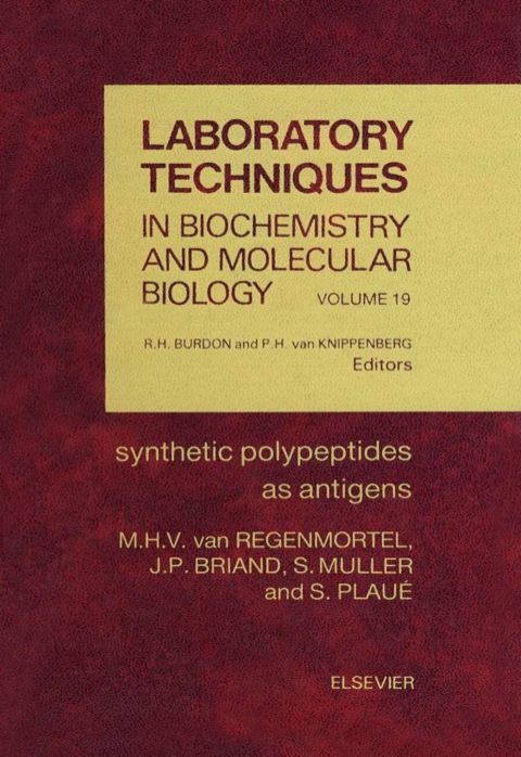Cover image for book Synthetic Polypeptides as Antigens, Volume 19