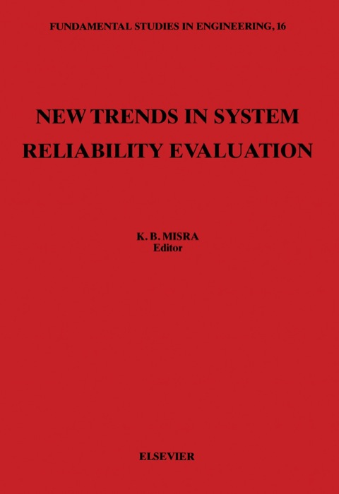 Cover image for book New Trends in System Reliability Evaluation