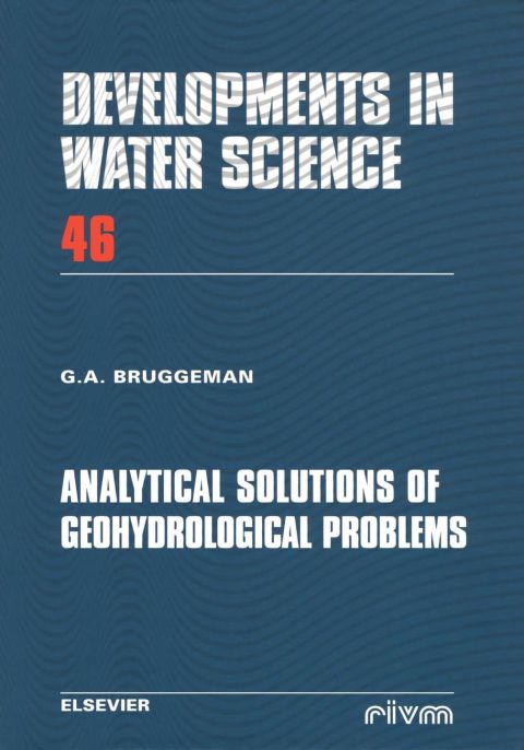 Cover image for book Analytical Solutions of Geohydrological Problems