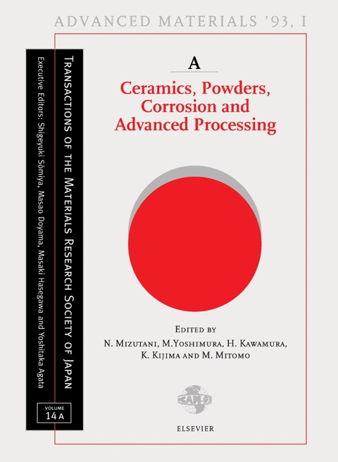 Cover image for book Advanced Materials '93: Ceramics, Powders, Corrosion and Advanced Processing