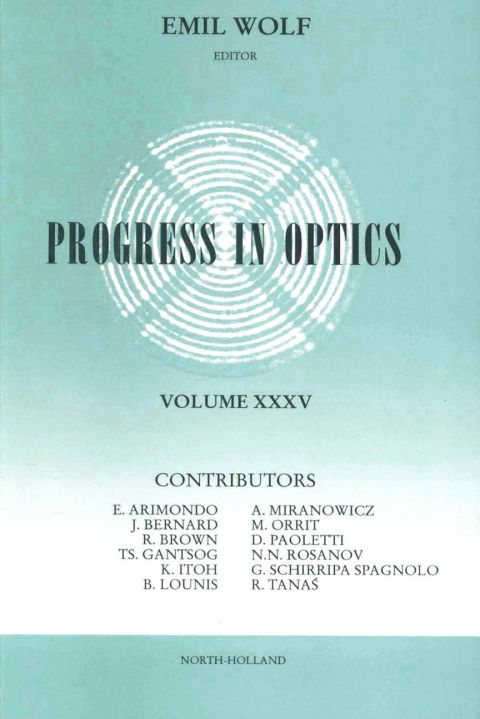 Cover image for book Progress in Optics Volume 35