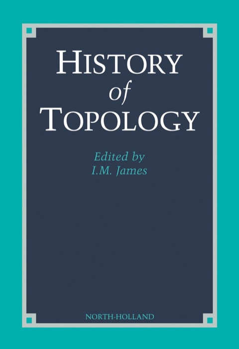 Cover image for book History of Topology