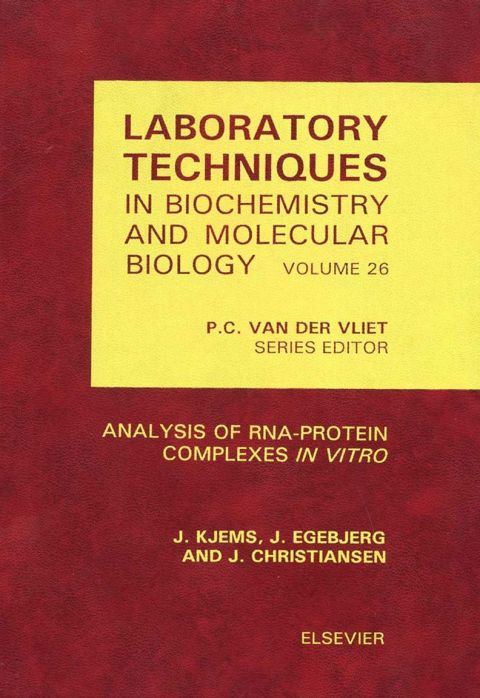 Cover image for book Analysis of RNA-Protein Complexes <i>in vitro</i>