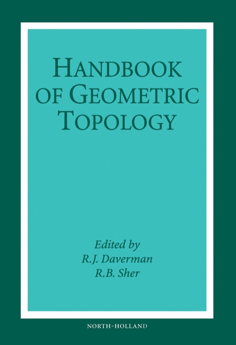 Cover image for book Handbook of Geometric Topology