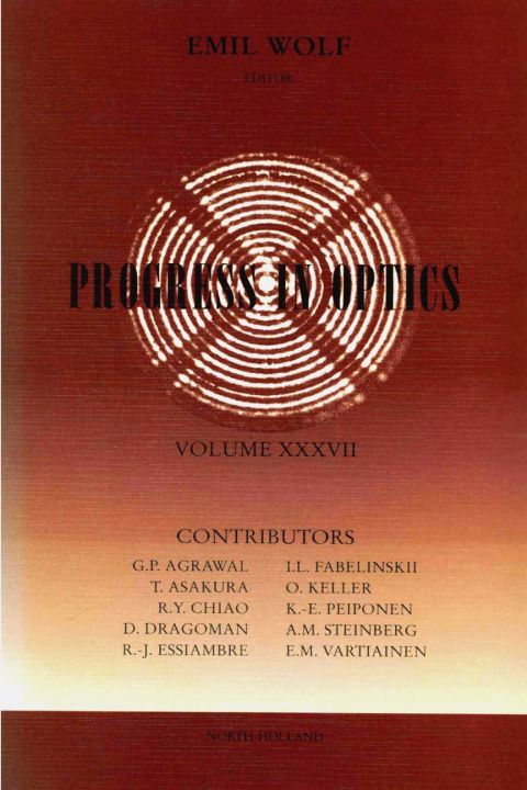 Cover image for book Progress in Optics Volume 37