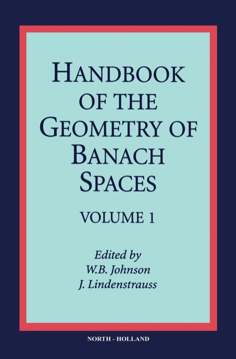 Cover image for book Handbook of the Geometry of Banach Spaces