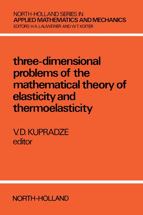Cover image for book Three-Dimensional Problems of Elasticity and Thermoelasticity