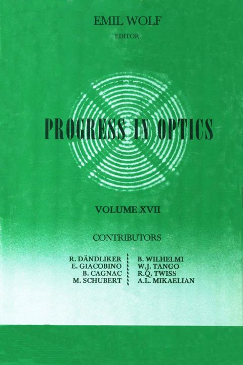 Cover image for book Progress in Optics Volume 17